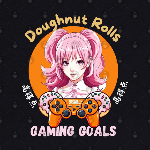 Doughnut Gamer Girl by Japanese Fever